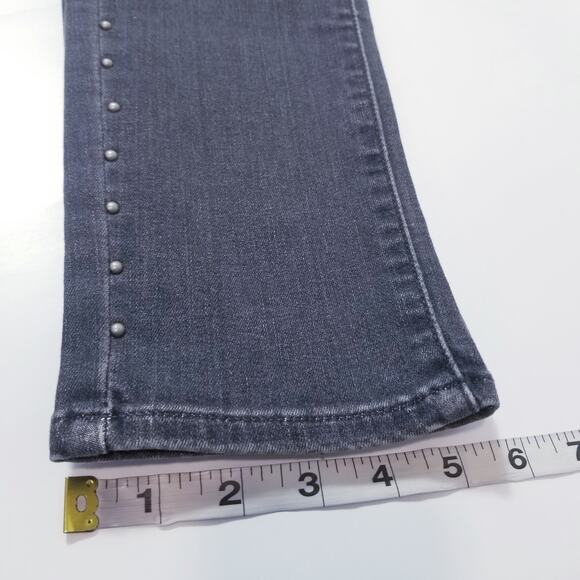 Levi's 311 Jeans Shaping Skinny Studded Gray Denim Mid Rise - Picture 9 of 15